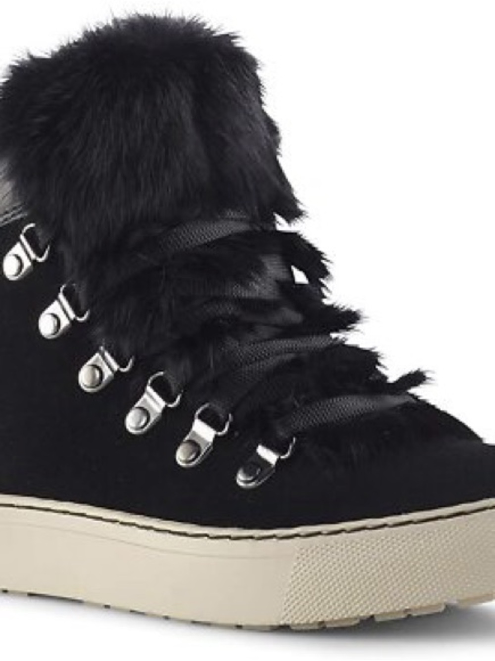 Women’s Cougar Dani Waterproof High Top Sneakers – Black | Size 10
